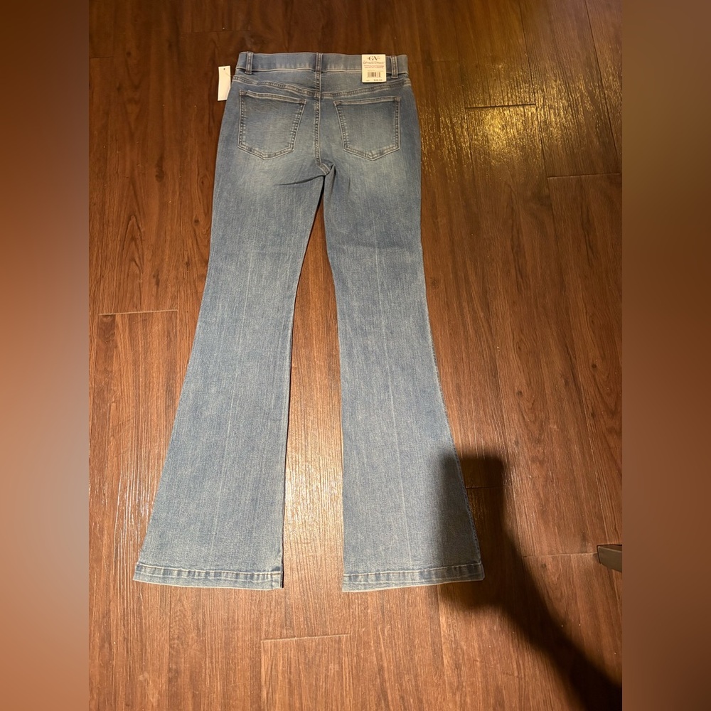 Gloria Vanderbilt Petite Shape Effect Flare Tummy-Control Jeans - Picture 5 of 8
